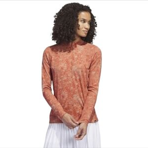 ADIDAS Golf Women's Long-Sleeve 1/4 Zip Top in Medium